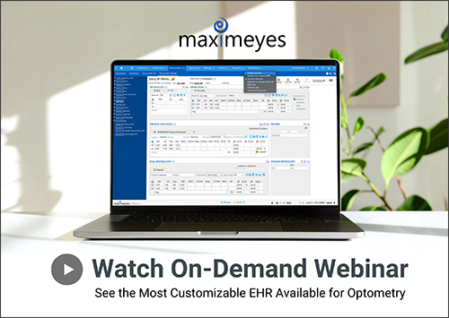 See most customization optometry EHR