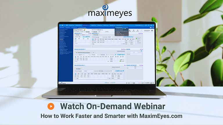 On-Demand Webinar: Optometry EHR